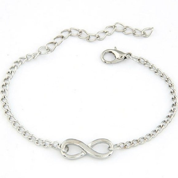 Silver Infinity Bracelet - Picture 2 of 2